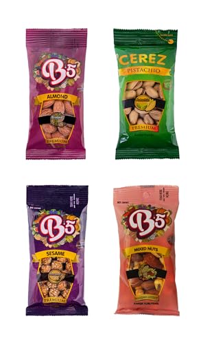 Babay Nuts Gemischte Box - Abenteuer Bundle | 4 Pack | 140 gramm | Sportliche Studentenfutter Babay Nuts Gemischte Box - Abenteuer Bundle | 4 Pack | 140 gramm | Sportliche Studentenfutter von B5 Cerez