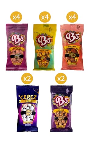 Babay Nuts Gemischte Box - Sweet’n’Salty Combo | 16 Pack | 500 gramm | Studentenfutter Babay Nuts Gemischte Box - Sweet’n’Salty Combo | 16 Pack | 500 gramm | Studentenfutter von B5 Cerez