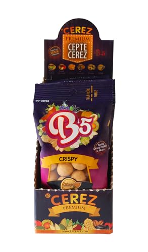 Babay Nuts Premium Knusprig Geröstete Kichererbsen - Geschmackvoller & gesunder Crunch in jedem Bissen! (4 Pack) von B5 Cerez