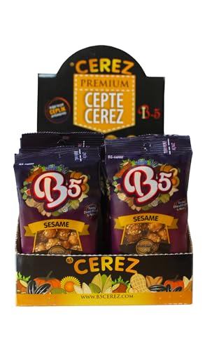 Babay Nuts Sesam geröstete Kichererbsen| 16 x 30 gramm | Süß & knusprig Babay Nuts Sesam geröstete Kichererbsen| 16 x 30 gramm | Süß & knusprig von B5 Cerez