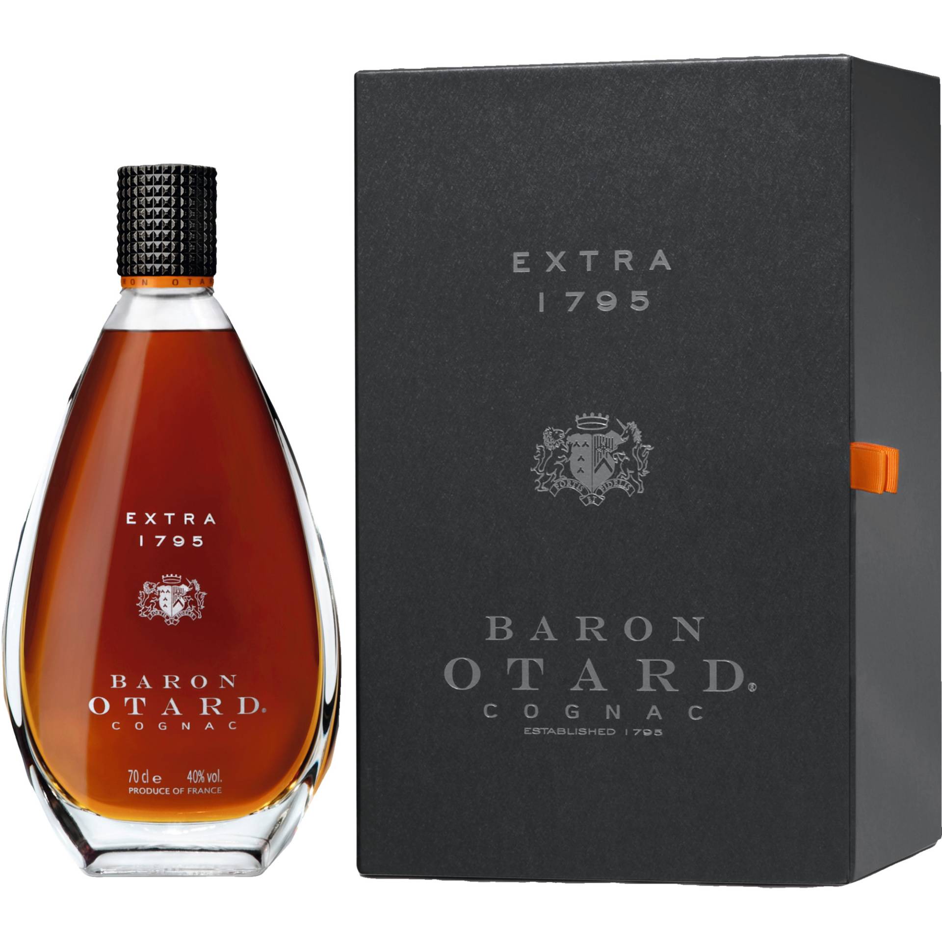 Baron Otard Extra 1795, Cognac, 0,7 L, 40% Vol., Spirituosen von BACARDI GmbH , Hindenburgstr. 49 , D-22297 Hamburg