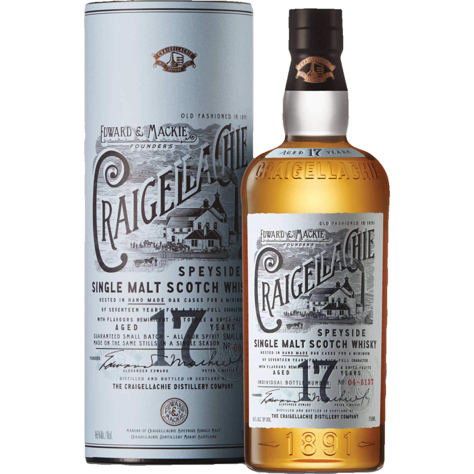 Craigellachie 17 Years Single Malt Whisky, 0,7L, 46% Vol., Spirituosen von BACARDI GmbH , Hindenburgstr. 49 , D-22297 Hamburg
