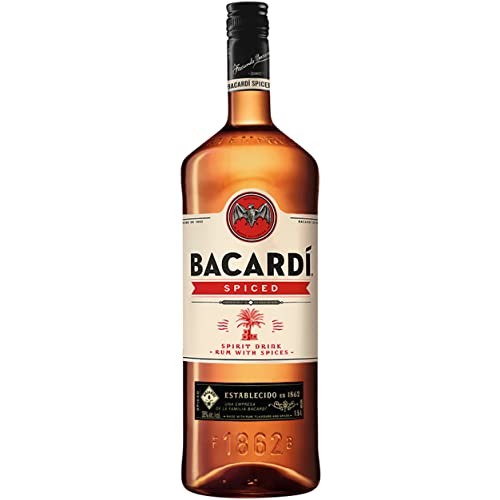 BACARDÍ Spiced, Premium-Spirituose aus fassgereiftem Rum, veredelt mit natürlichen Aromen und Gewürzen, 35% Vol., 150 cl/1.5 l von BACARDI