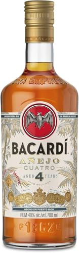 Bacardi 4 Añejo Cuatro Gold Rum (1 x 0.7 l) von BACARDI