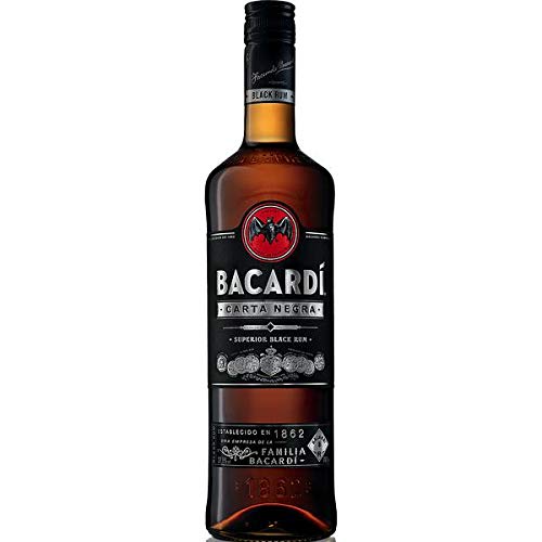 Bacardi Carta Negra, 6er Pack, 6 x 0,70 l von BACARDI