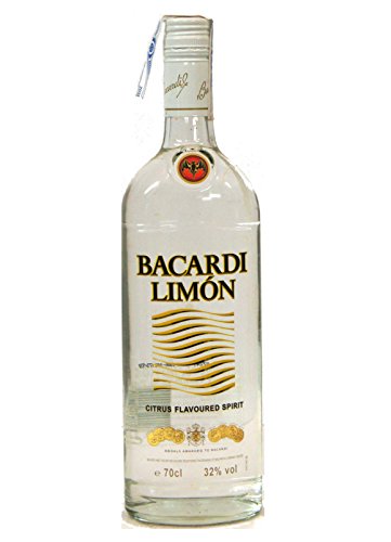 Bacardi Limón Spirituose mit Rum und Citrusgeschmack (1 x 0,7 l) von BACARDI