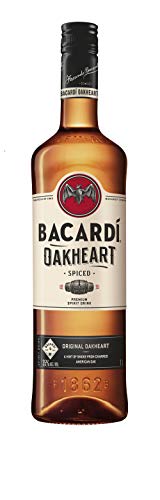 Bacardi Oakheart Spiced Rumspirituose (1 x 1 l) | 1l (1er Pack) von BACARDI