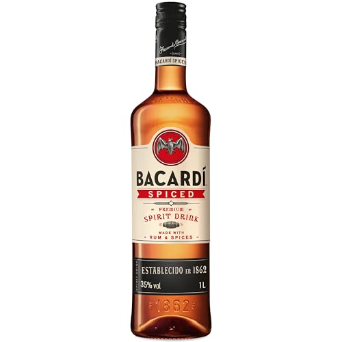 BACARDÍ Spiced, Premium-Spirituose aus fassgereiftem Rum, veredelt mit natürlichen Aromen und Gewürzen, 35% Vol., 100 cl/1 l von BACARDI