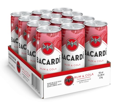 Bacardi & Cola alkoholisches Mischgetränk 10% 12-0,25l Dose Bacardi & Cola alkoholisches Mischgetränk 10% 12-0,25l Dose von BACARDI