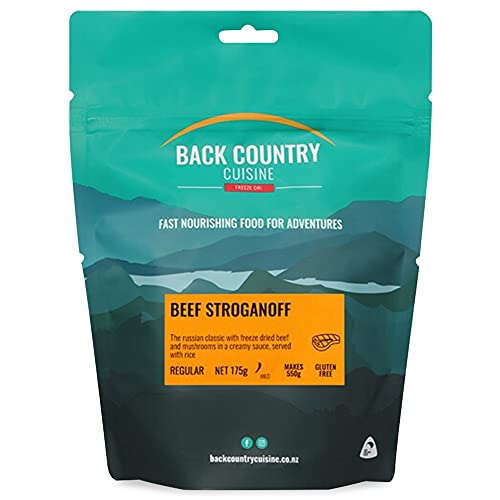 Back Country Cuisine Beef Stroganoff Gefriergetrocknetes Lebensmittel, 175 g Back Country Cuisine Beef Stroganoff Gefriergetrocknetes Lebensmittel, 175 g von BACK COUNTRY