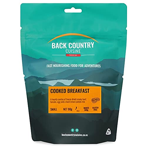 Back Country Cuisine Gekochtes Frühstück gefriergetrocknete Lebensmittel, 90 g Back Country Cuisine Gekochtes Frühstück gefriergetrocknete Lebensmittel, 90 g von BACK COUNTRY