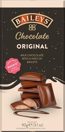 Baileys Chocolate Truffle Bar | 1x 90 g | zartschmelzende Schokoladentafel | gefüllt mit Baileys Likör von Baileys