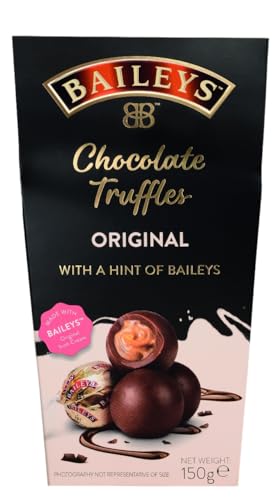 Baileys Chocolate Truffles | 1 x 150 g | einzeln verpackte Pralinen | Pralinen Geschenk | gefüllt mit Likör von Baileys