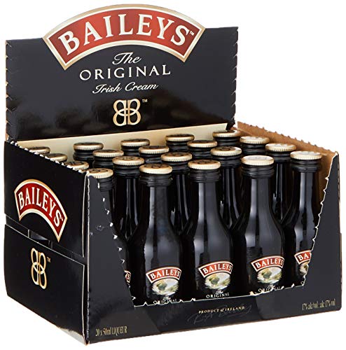 Baileys Original Irish Cream, Likör, 20 x 0,05l, Miniaturen von Baileys