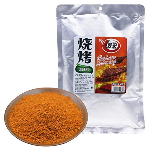 Chinesisches BBQ-Pulver, Grillgewürz für den Grill 15,87 Unzen / 450 g Originalimport aus Sichuan, China von BAILINHOU