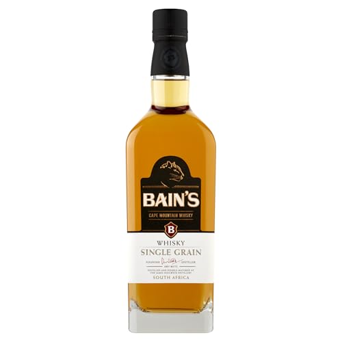 Bains Südafrikanischer Single Grain Whisky (1 x 0.7 l) von Bains