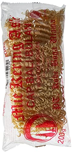 BALI BULAN Mie Kering Asli Wonton Nudeln, 200 g BALI BULAN Mie Kering Asli Wonton Nudeln, 200 g von BALI BULAN