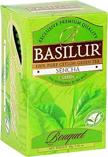 BASILUR Bouquet Sencha grüner Tee 20x1,5g von Basilur