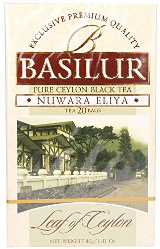 BASILUR Leaf of Ceylon Nuwara Eliya schwarzer Tee 20x2g von BALISUR