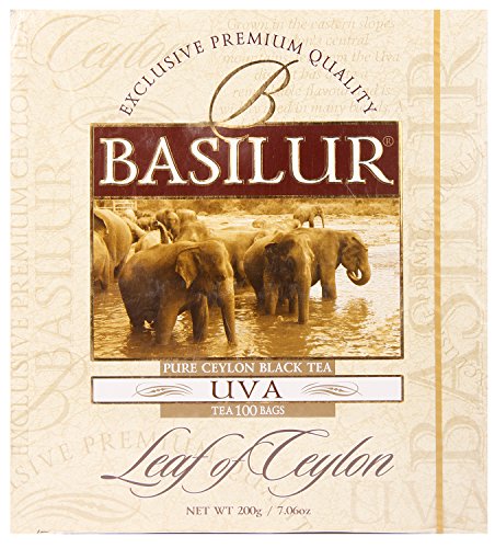 BASILUR Leaf of Ceylon Uva schwarzer Tee 100x2g von BALISUR