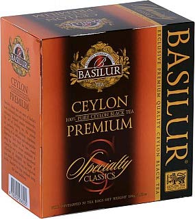 BASILUR Specialty Ceylon Premium schwarzer Tee 50x2g von BALISUR