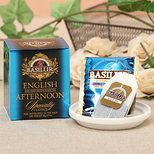 BASILUR Specialty English Afternoon schwarzer Tee 10x2g von Basilur