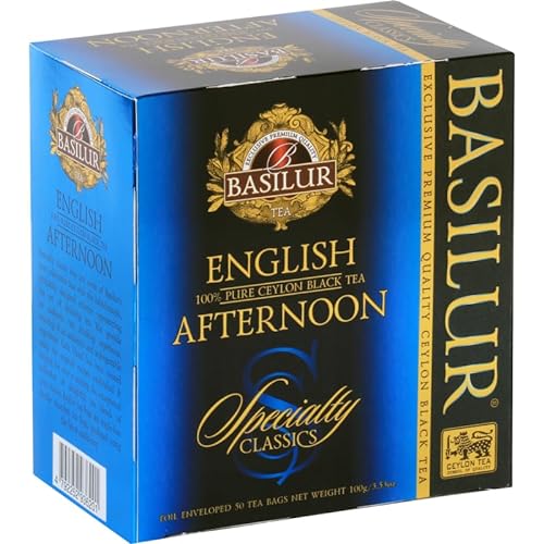 BASILUR Specialty English Afternoon schwarzer Tee 50x2g von BALISUR