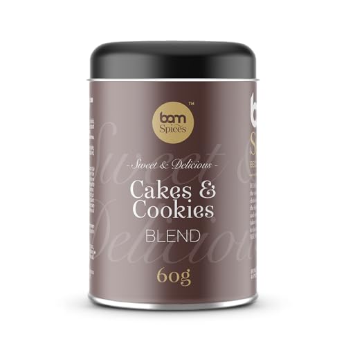 BAM Gewürzmischungen, Perfekt zum Kochen, Backen, Grillen Würzmischung (Cakes and Cookies, 60 g) von BAM