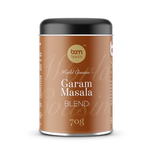 BAM Gewürzmischungen, Perfekt zum Kochen, Backen, Grillen Würzmischung (Garam Masala, 70 g) von BAM