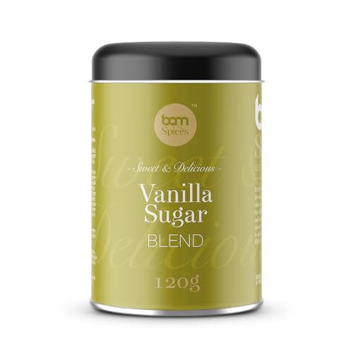 BAM Gewürzmischungen, Perfekt zum Kochen, Backen, Grillen Würzmischung (Vanillezucker, 120 g) von BAM