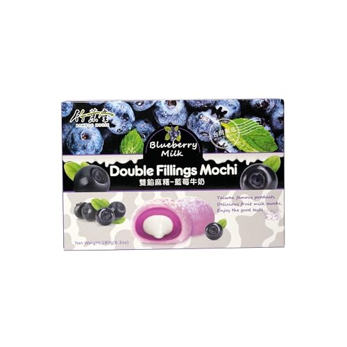 BAMBOO HOUSE Mochi, Blaubeere und Milch - 1 x 180 g von Bamboo House