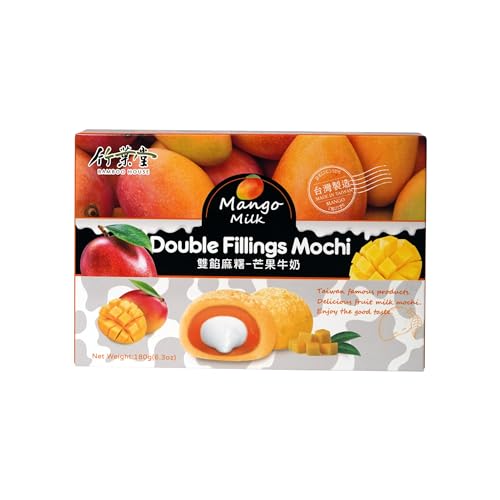 BAMBOO HOUSE Mochi, Mango und Milch - 1 x 180 g von BAMBOO HOUSE