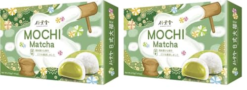 BAMBOO HOUSE Mochi, Matcha, 210 g (Packung mit 2) von Bamboo House