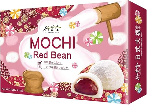 BAMBOO HOUSE Mochi, rote Bohnen, 1 x 210 g von BAMBOO HOUSE