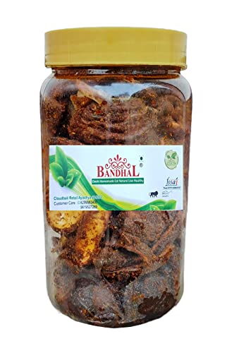 BANDHAL Uttar Pradesh Special Aam ki Khatai 500 g Masala Mix Amchur/Khatta/Chatpata/Kairi/Spicy Dry Mango Pieces Pickles von BANDHAL