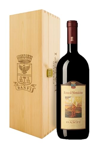 BANFI ROSSO DI MONTALCINO MAGNUM TOSKANA ROTWEIN [ 1 Flaschen x 1,5 ℓ IN HOLZKISTE ] (2021) von BANFI SPA