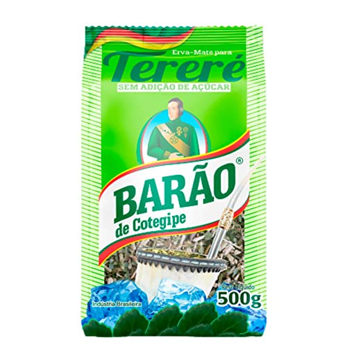 BARÃO Mate-Tee für Tereré Yerba Mate Tereré 500g von BARÃO de Cotegipe