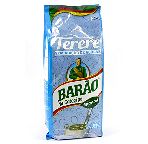 Mate Tee, BARÃO, grob gemahlen, 500g. - Erva Mate BARÃO Tereré Natural 500g von Barao de Cotegipe