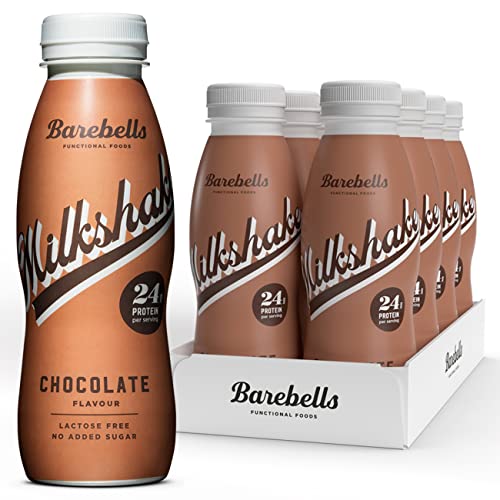 Barebells Cremiger Eiweiss shake – zuckerarm, 24 Gramm Protein pro Flasche, laktosefrei – Chocolate Milkshake, 8 x 330ml Barebells Cremiger Eiweiss shake – zuckerarm, 24 Gramm Protein pro Flasche, laktosefrei – Chocolate Milkshake, 8 x 330ml von BAREBELLS