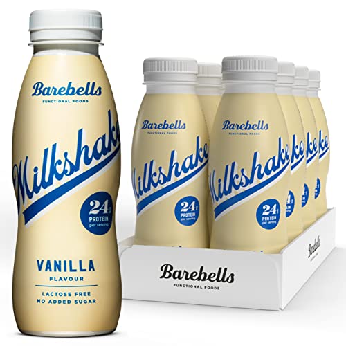 Barebells Cremiger Eiweiss shake – zuckerarm, 24 Gramm Protein pro Flasche, laktosefrei – Vanilla Milkshake, 8 x 330ml Barebells Cremiger Eiweiss shake – zuckerarm, 24 Gramm Protein pro Flasche, laktosefrei – Vanilla Milkshake, 8 x 330ml von BAREBELLS