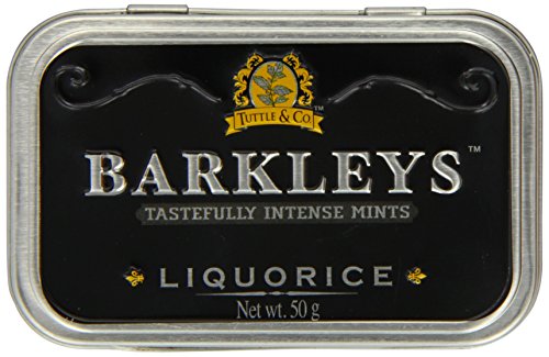 Barkleys Lakritz-Minzdose 50 g (3er Pack) von Barkleys