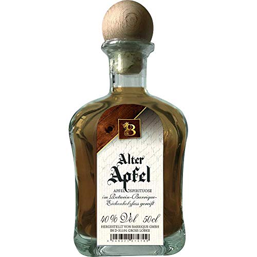 Alter Apfel 50cl Apfelspirituose Vegan BARRIQUE-Destillate und Liköre Deutschland 500ml-Fl von Barrique