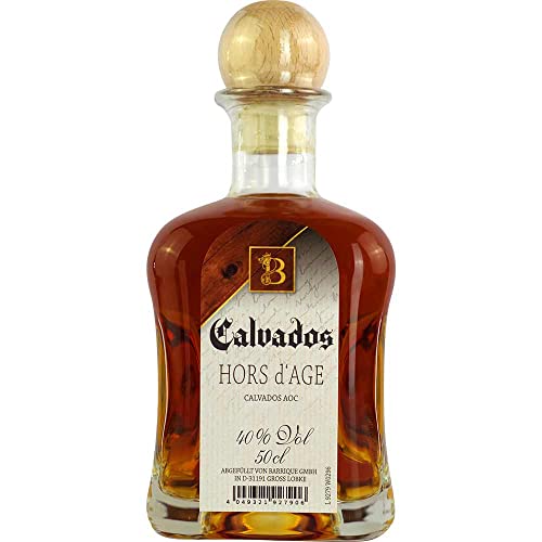 Calvados Hors d'Age 50cl Calvados AC Vegan BARRIQUE-Destillate und Liköre Frankreich 500ml-Fl von Barrique