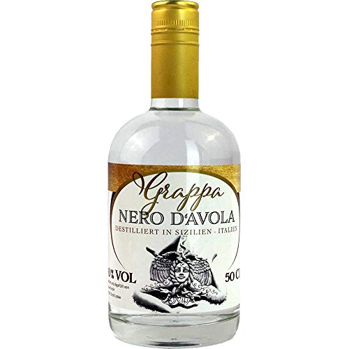 Grappa di Nero d'Avola Italienisch.Tresterbrand Vegan BARRIQUE-Destillate und Liköre Italien 500ml-Fl von Barrique