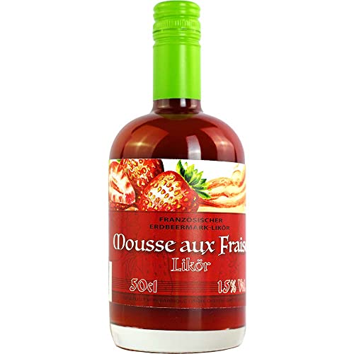 Mousse aux fraises Erdbeermark-Likör Vegan BARRIQUE-Destillate und Liköre Frankreich 500ml-Fl von Barrique