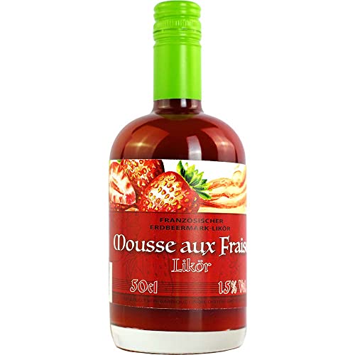 Mousse aux fraises Erdbeermark-Likör Vegan BARRIQUE-Destillate und Liköre Frankreich 500ml-Fl von Barrique