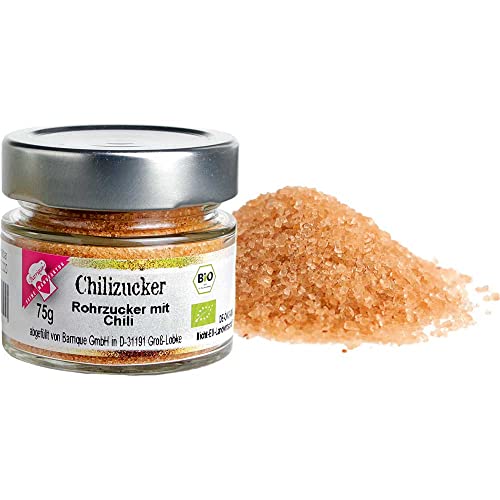 Chili-Zucker Zucker mit Chili Vegan hausgemacht BARRIQUE-Feine Manufaktur Deutschland 75g-Glas von BARRIQUE-Feine Manufaktur
