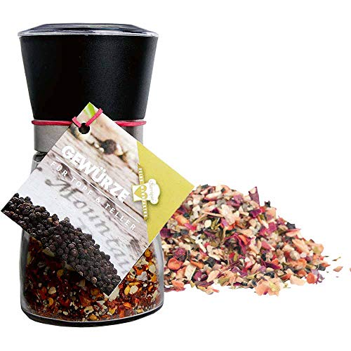 Feuer und Flamme Gewürz in Gewürzmühle Vegan BARRIQUE-Feine Manufaktur Deutschland 80g-Glas Feuer und Flamme Gewürz in Gewürzmühle Vegan BARRIQUE-Feine Manufaktur Deutschland 80g-Glas von Barrique