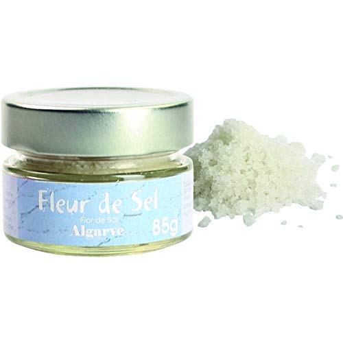 Fleur de Sel Algarve 'Salzblumen'-Meersalz Vegan BARRIQUE-Feine Manufaktur Portugal 85g-Glas von BARRIQUE-Feine Manufaktur