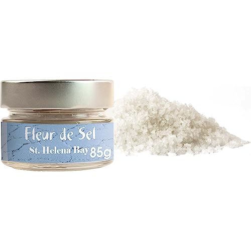 Fleur de Sel St.Helena Bay Salzblumen-Meersalz Vegan BARRIQUE-Feine Manufaktur Südafrika 85g-Glas von BARRIQUE-Feine Manufaktur